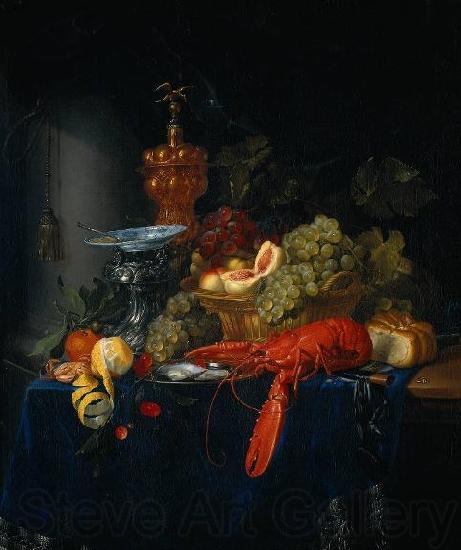 Pieter de Ring Still Life with a Golden Goblet Spain oil painting art
